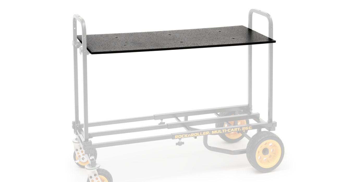RockNRoller® Multi-Cart® shelves and decks