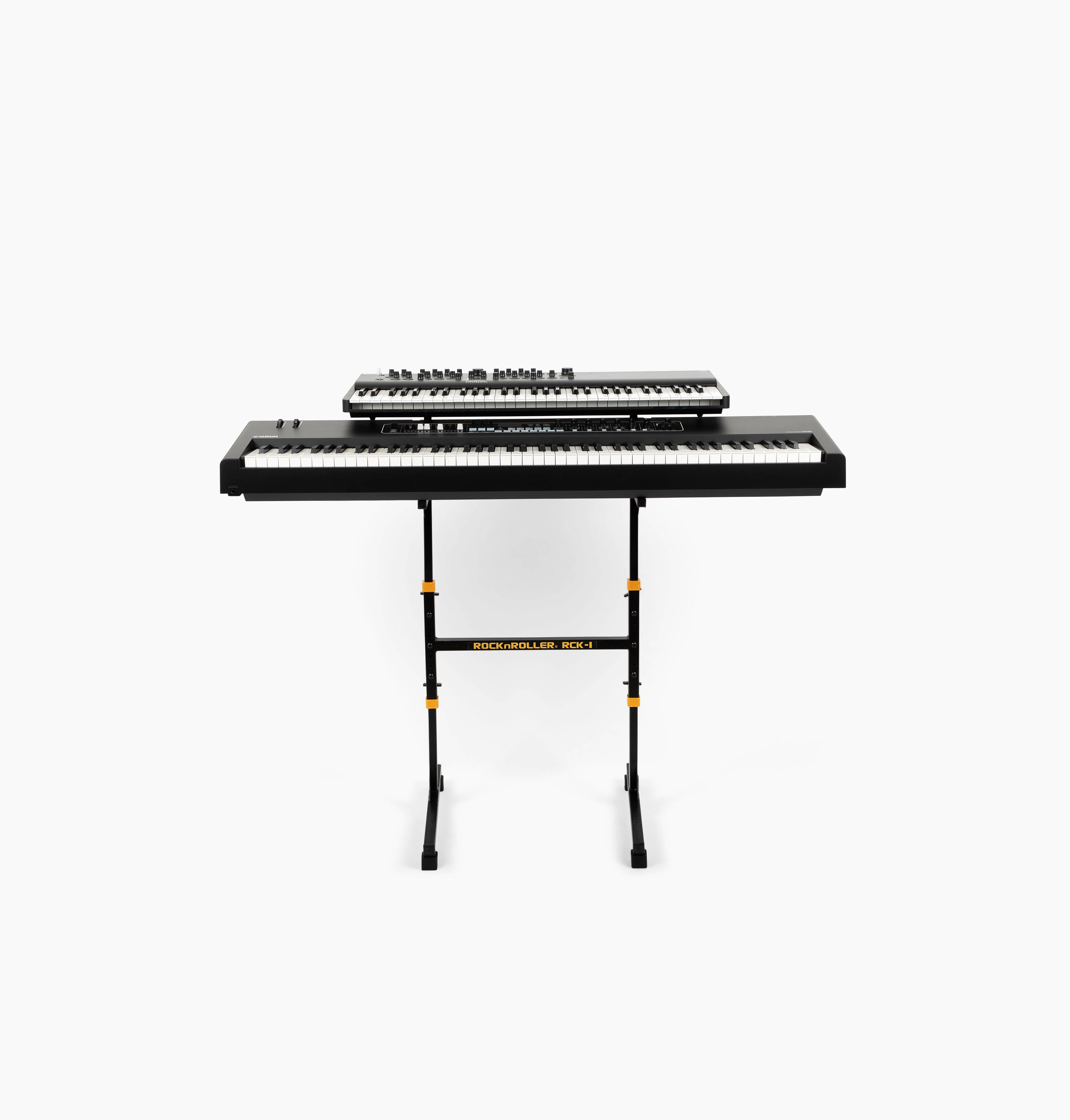 Compact Keystand, 2-tier Travel Keyboard Stand: Instantly Packs In A Bag