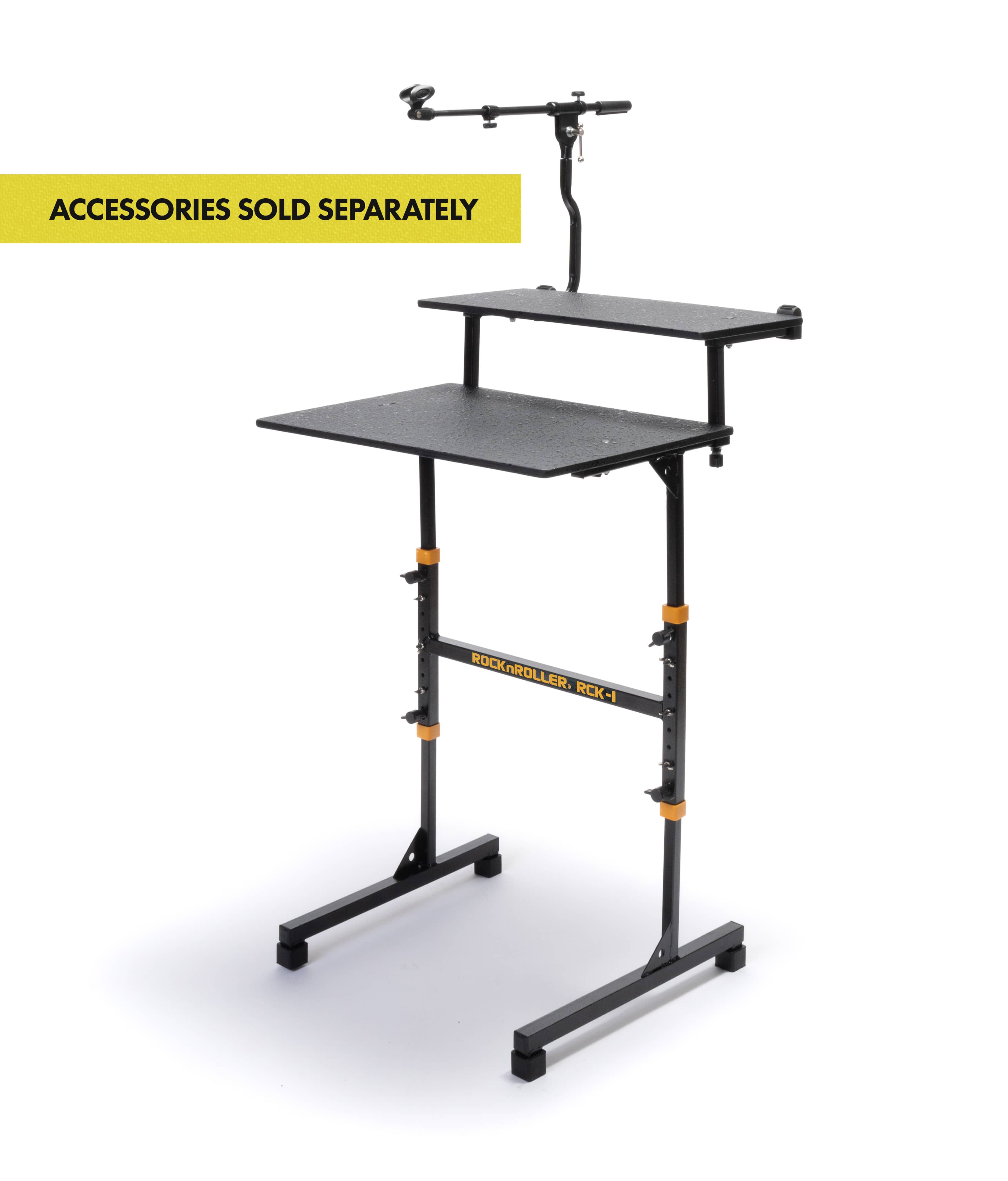 Compact Keystand, 2-tier Travel Keyboard Stand: Instantly Packs In A Bag