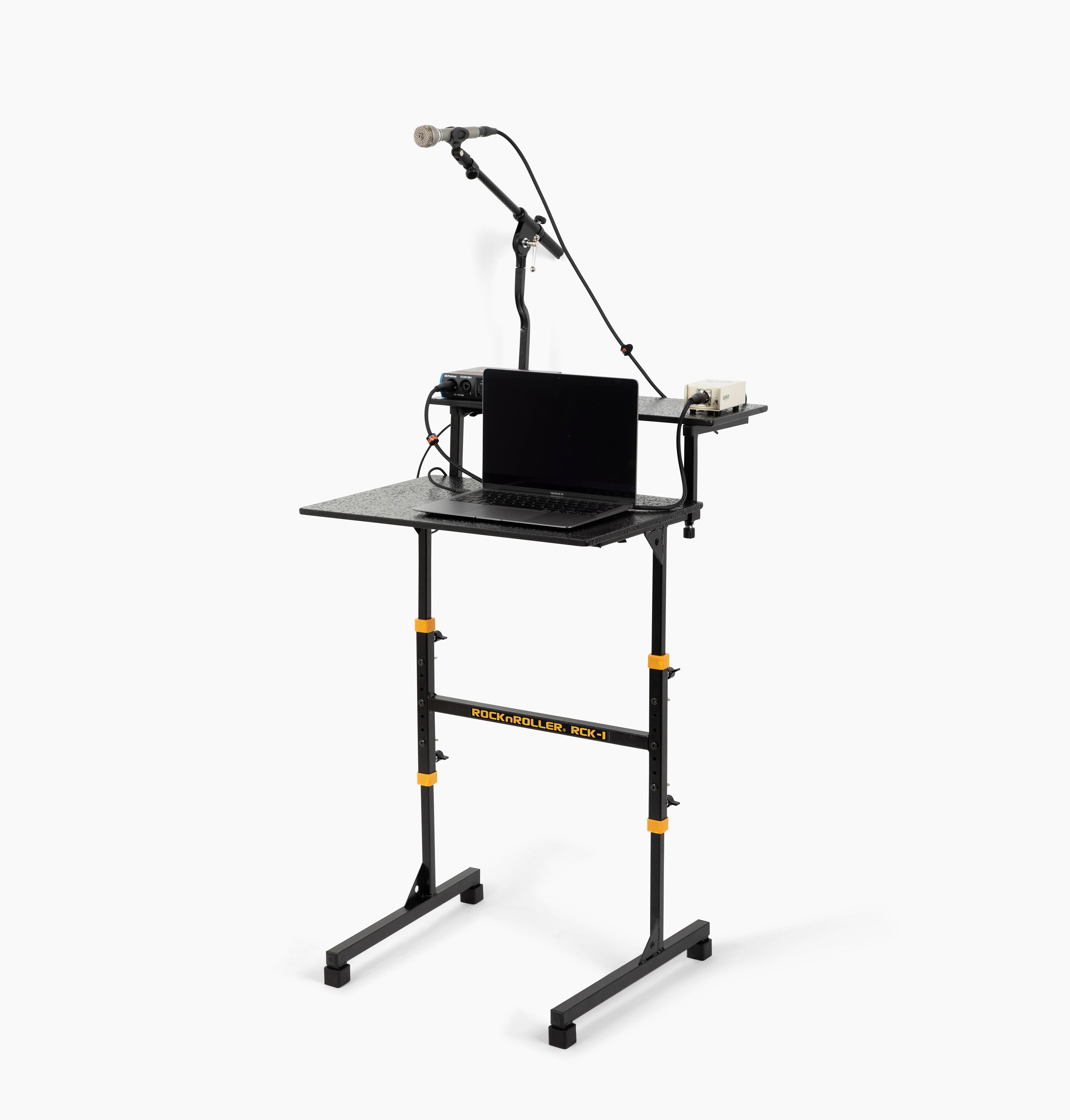 Compact Keystand, 2-tier Travel Keyboard Stand: Instantly Packs In A Bag