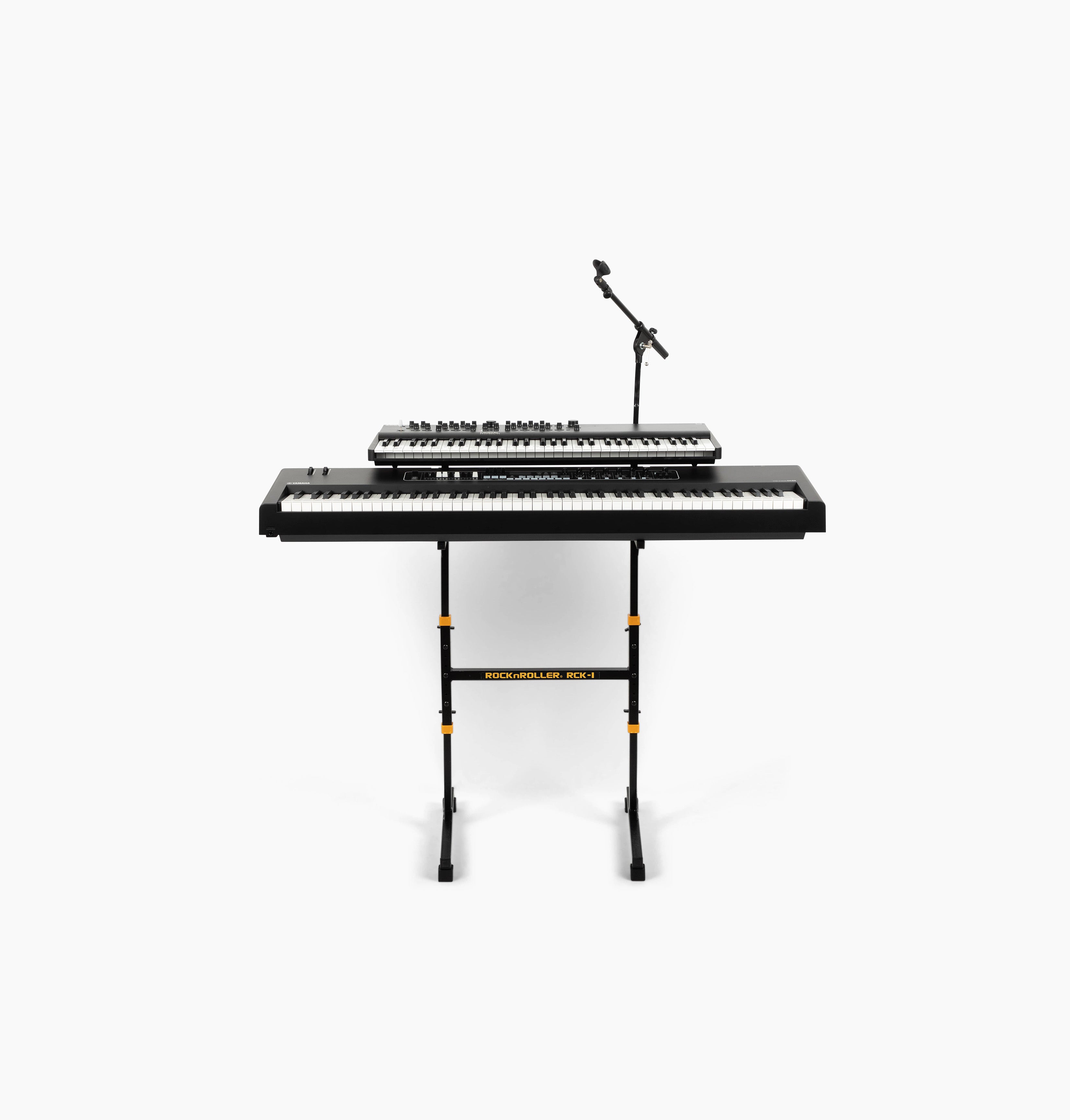 Compact Keystand, 2-tier Travel Keyboard Stand: Instantly Packs In A Bag