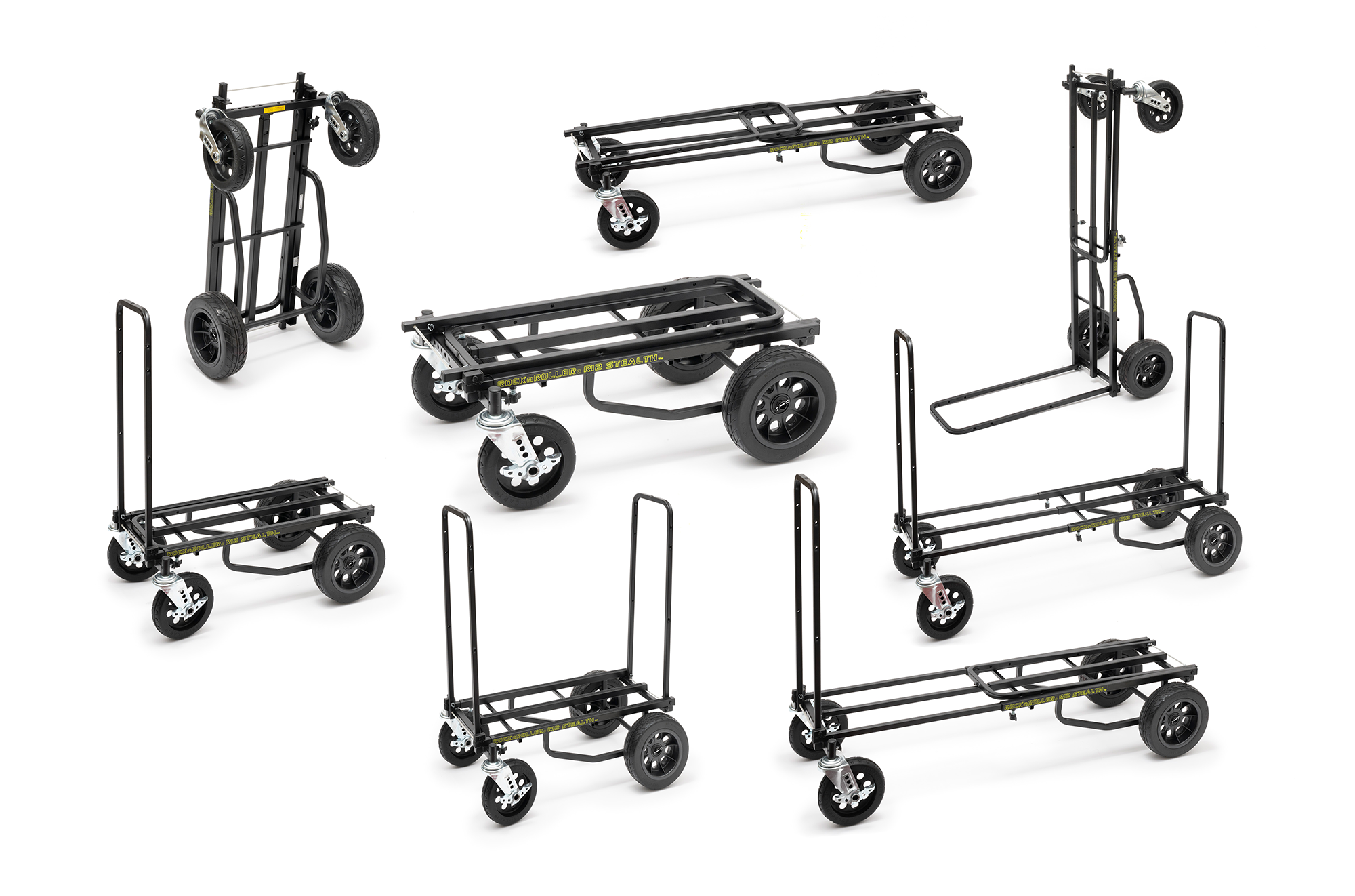 RockNRoller® Multi-Cart® R12STEALTH "All Terrain Stealth"