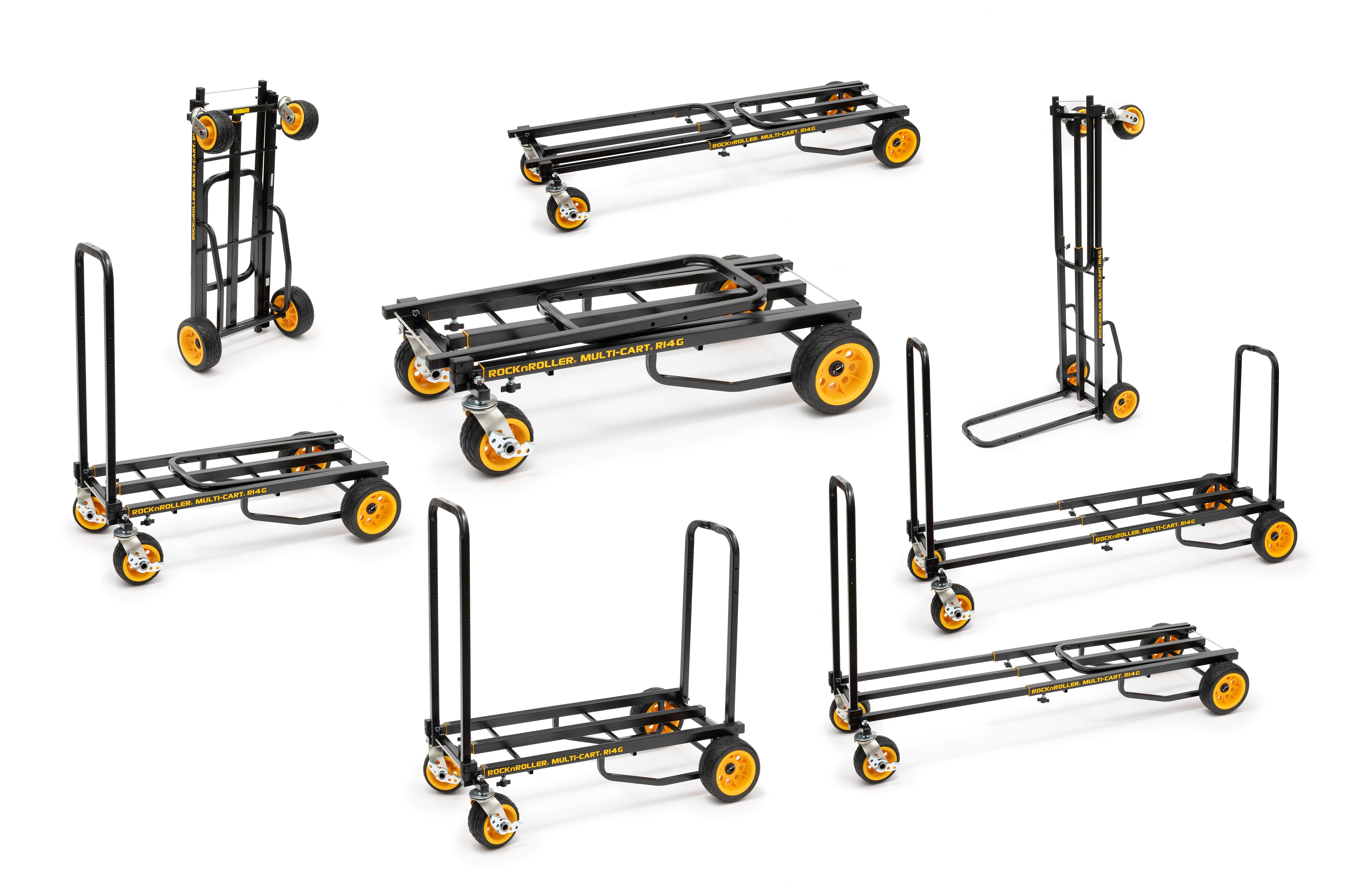 RockNRoller® Multi-Cart® R14G "Mega Ground Glider" in 8 configurations