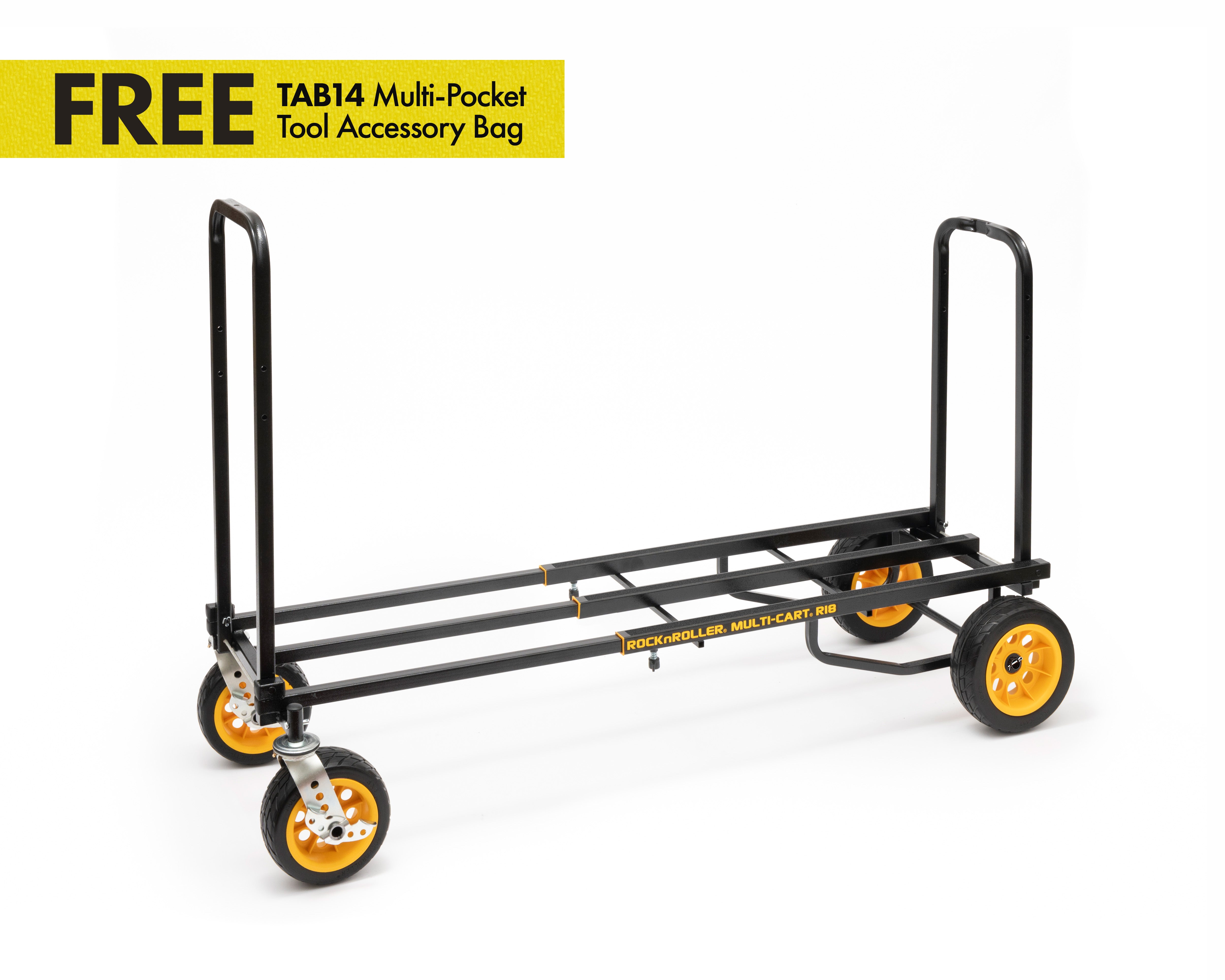 RockNRoller® Multi-Cart® R18RT "Mega Plus"