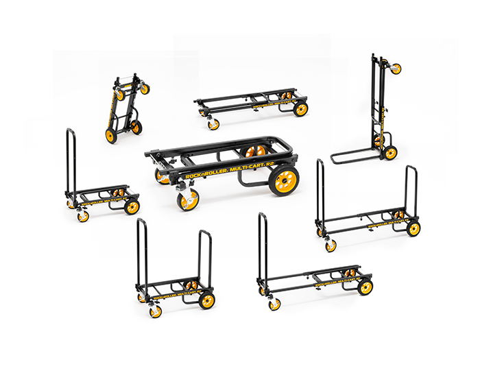 RockNRoller® Multi-Cart® R2RT in 8 different configurations