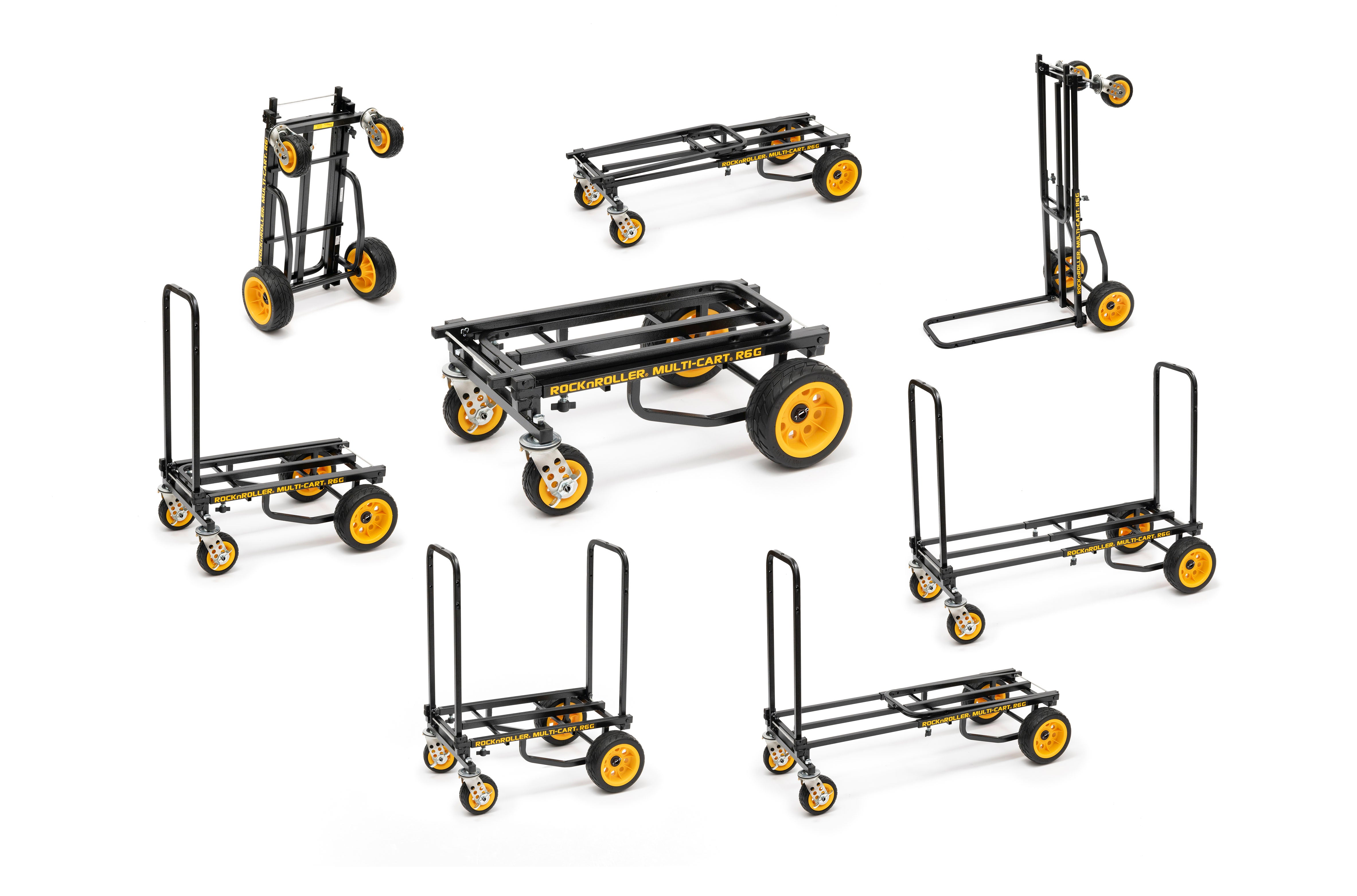 RockNRoller® Multi-Cart® R6G "Mini Ground Glider" in 8 configurations