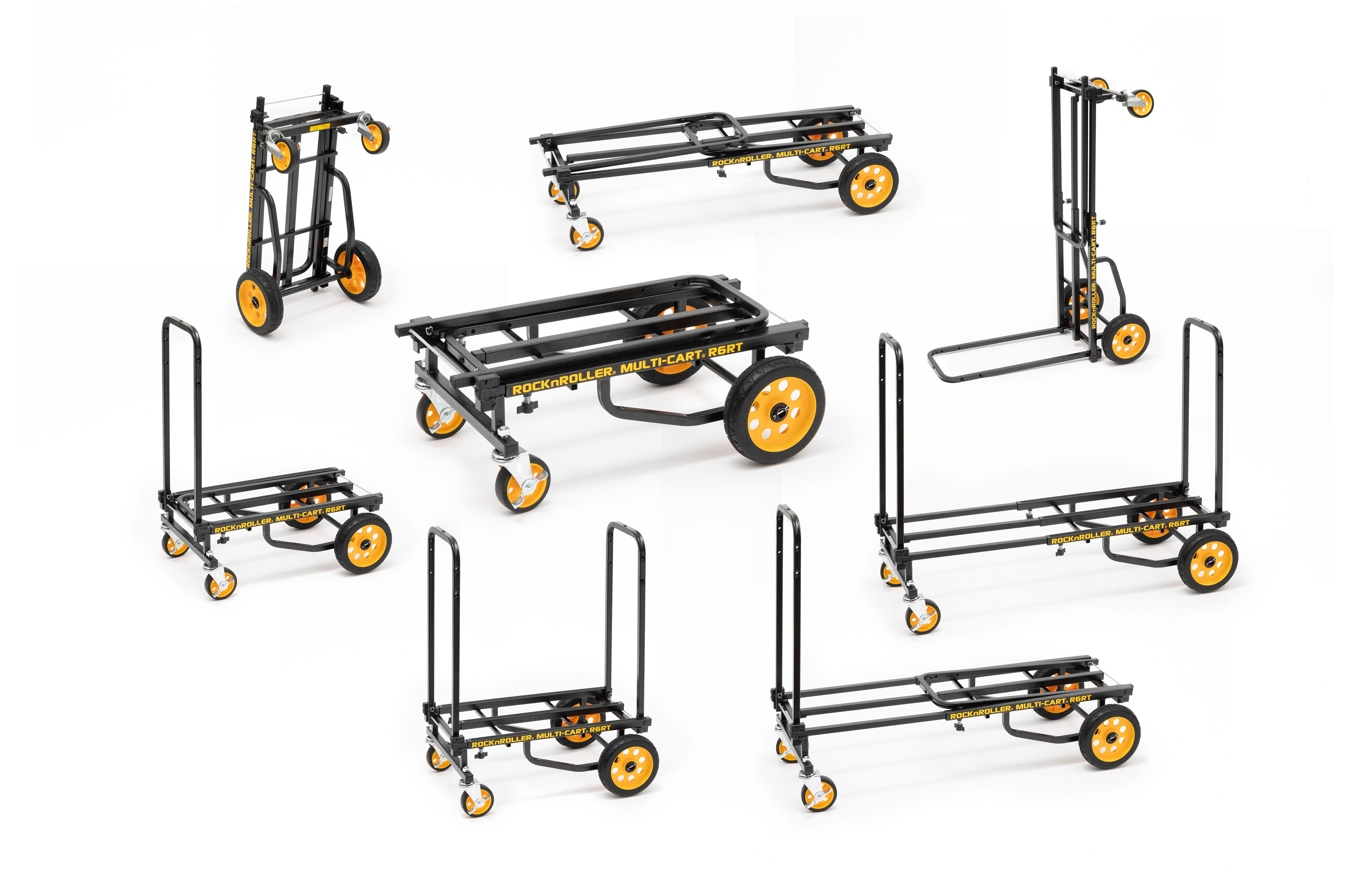 RockNRoller® Multi-Cart® R6RT "Mini" in 8 configurations