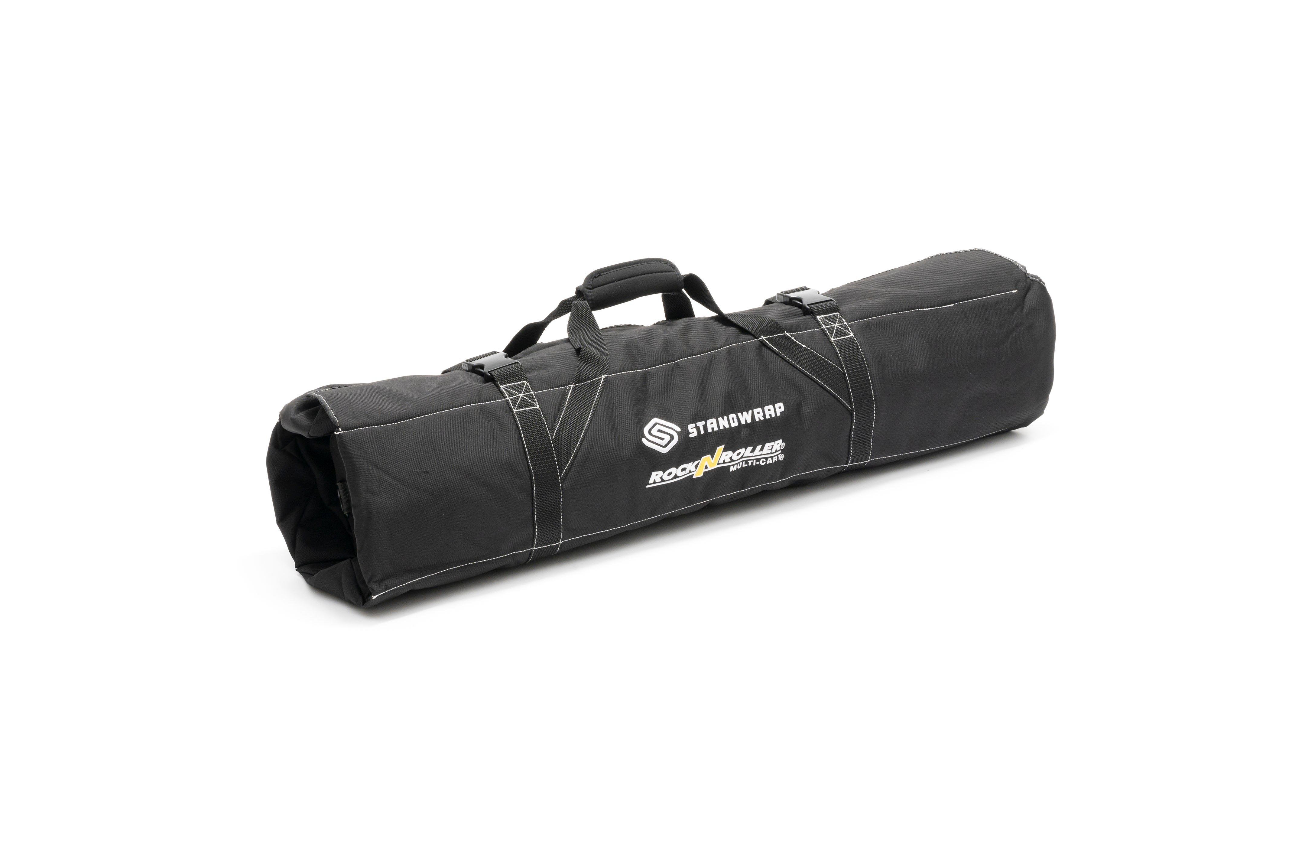 RockNRoller® RSA-SWSM MultiCart StandWrap 4-Pocket Roll Up Accessory Bag in Medium