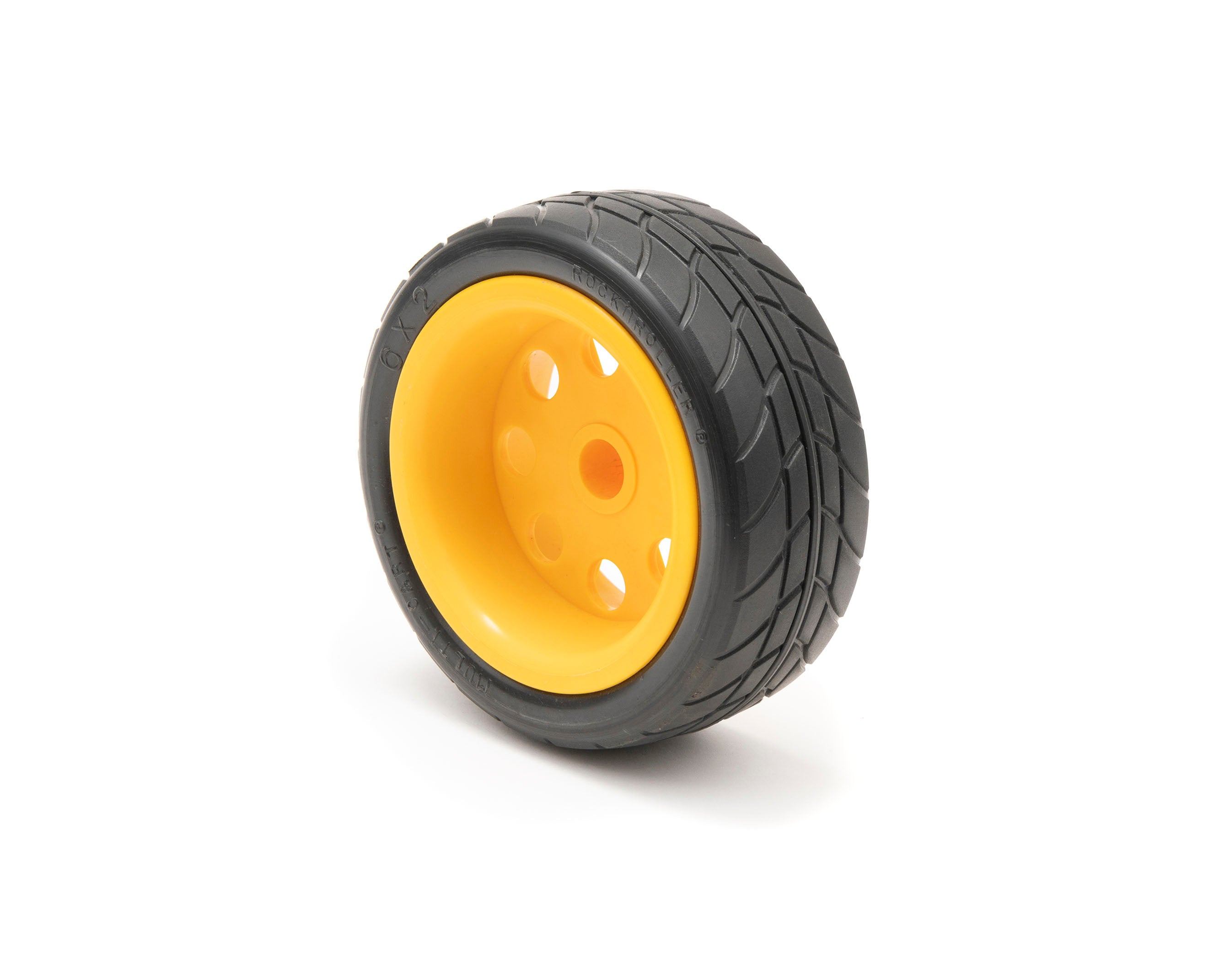 RockNRoller® Multi-Cart® RWHLO6X2 R-Trac Rear Wheel, 6" x 2" No-Flat