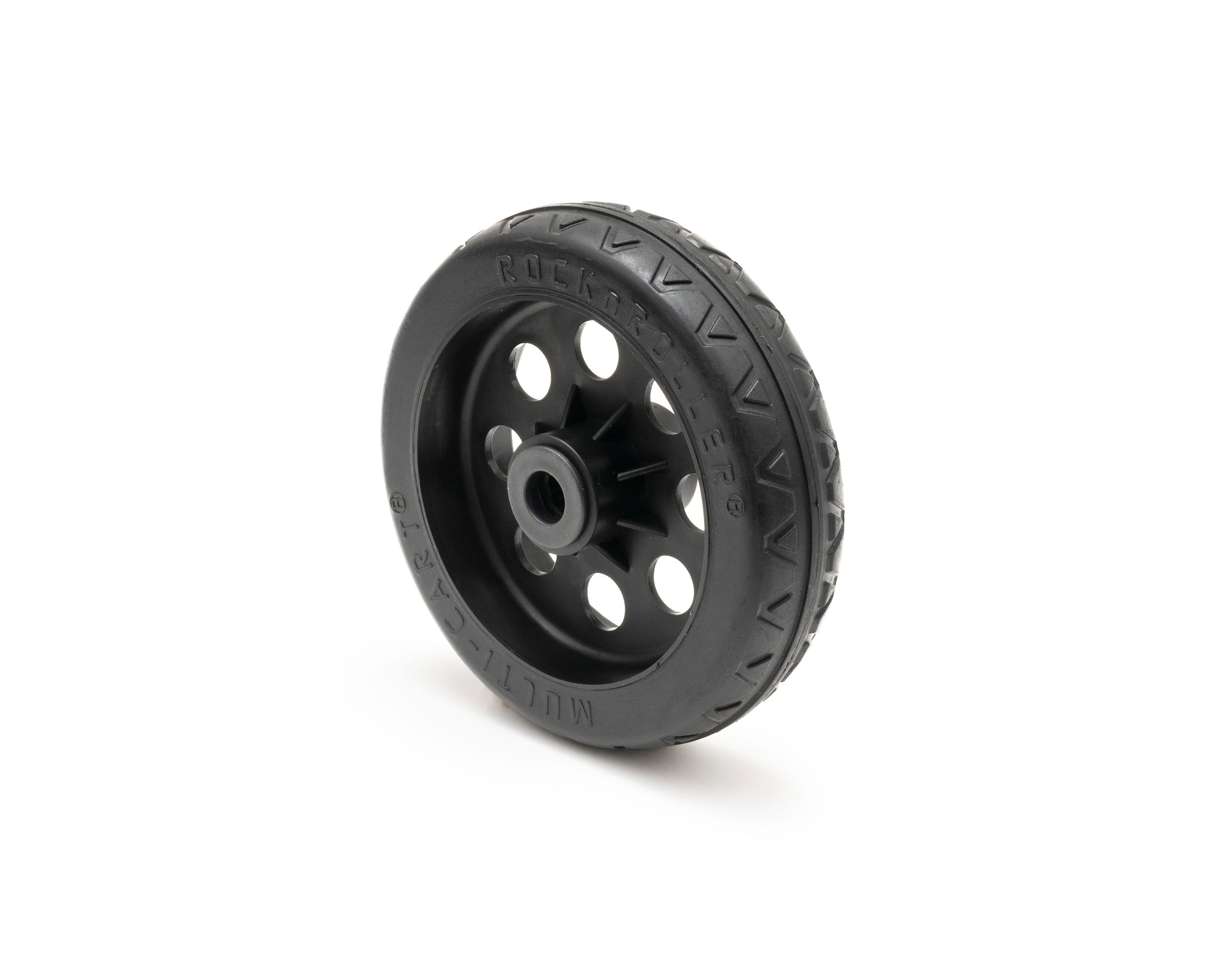 RWHLS8X2BK 8" x 2" R-Trac Symmetrical Wheel, (2-Pack for R12)