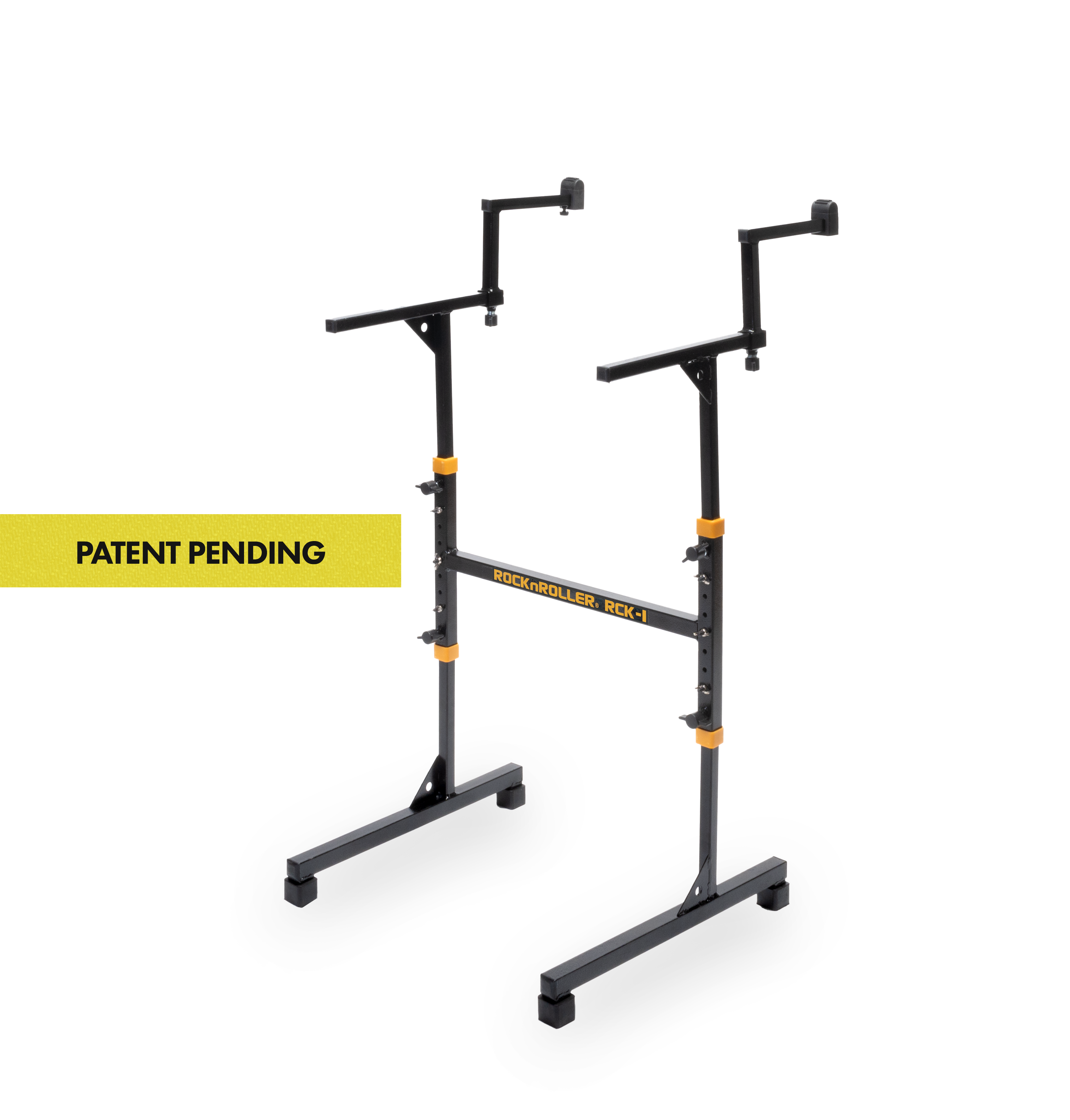 Compact Keystand, 2-tier Travel Keyboard Stand: Instantly Packs In A Bag
