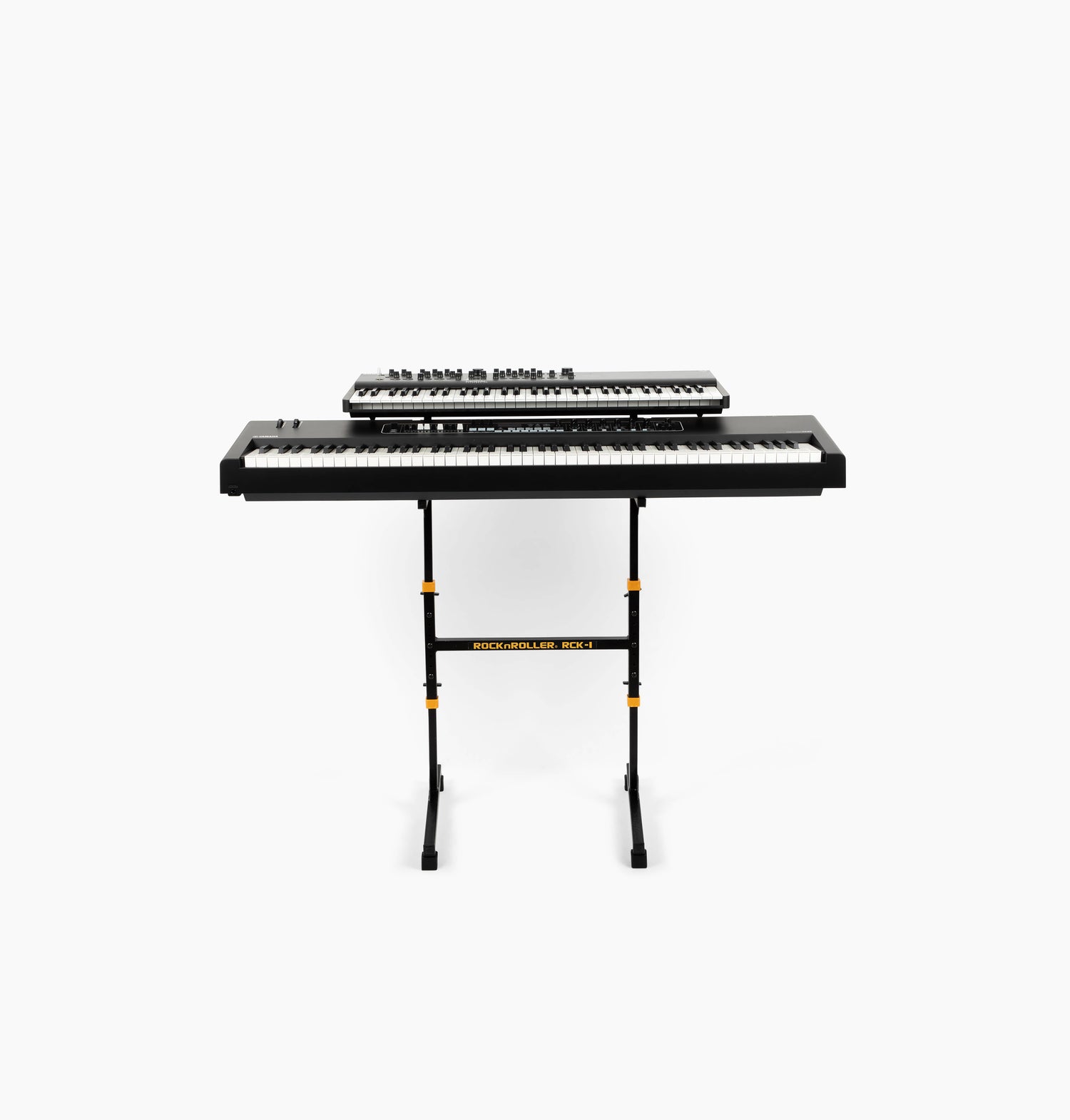Compact Keystand, 2-tier Travel Keyboard Stand: Instantly Packs In A B