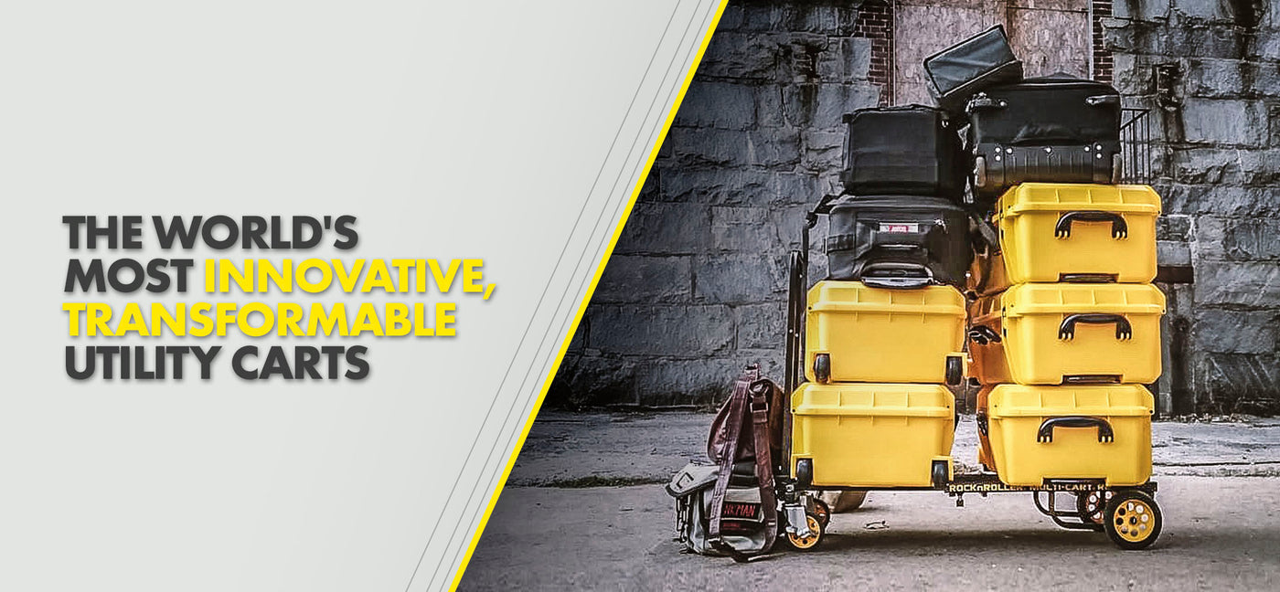 RockNRoller MultiCart Move ALL Your Gear In One Trip!