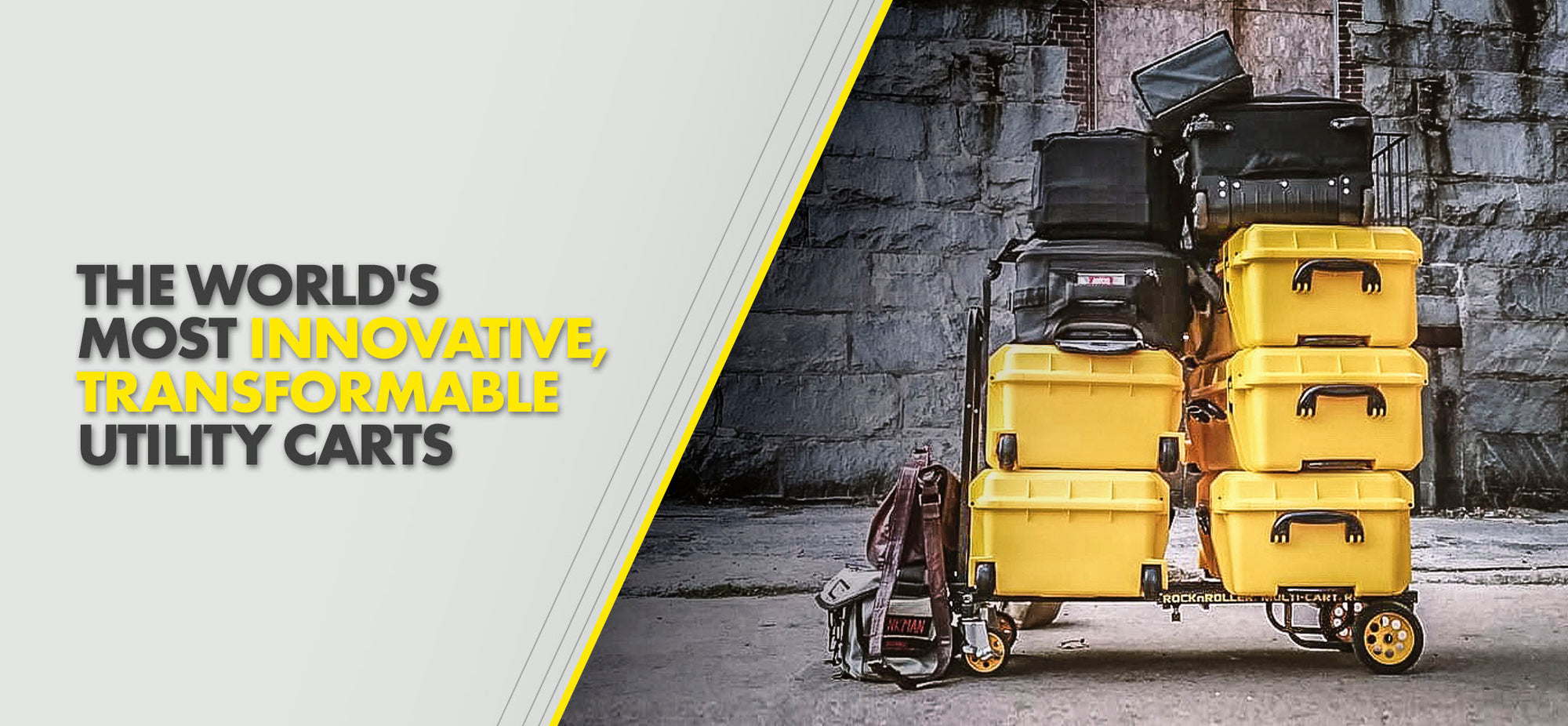 RockNRoller MultiCart Move ALL Your Gear In One Trip!